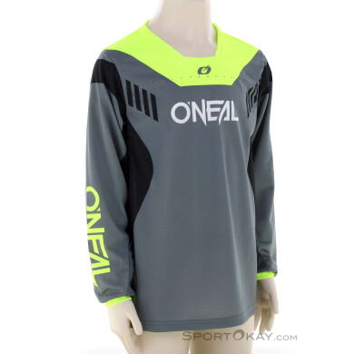 O'Neal Element FR L/S Kinder Bikeshirt-Grau-XL