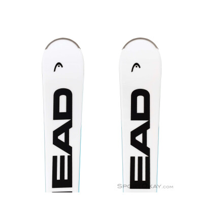 Head Worldcup Rebels E-Speed + Freeflex GW 14 Race Skiset 2024-Schwarz-175