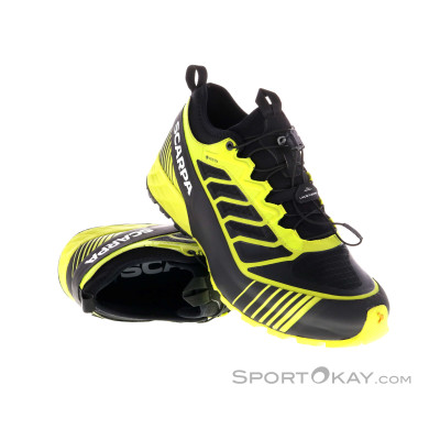 Scarpa Ribelle Run GTX Herren Traillaufschuhe Gore-Tex-Schwarz-42