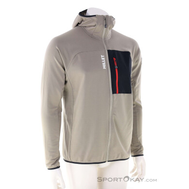 Millet Trilogy Lightgrid Hoodie Herren Fleecejacke-Beige-L