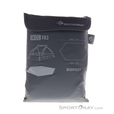 Sea to Summit Ikos TR3 BigFoot Footprint Zeltunterlage-Dunkel-Grau-One Size