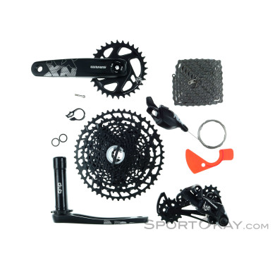 Sram NX Eagle DUB Boost Schaltgruppenset-Schwarz-175