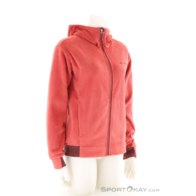 Vaude Neyland Fleece Hoodie Damen Sweater-Rot-38