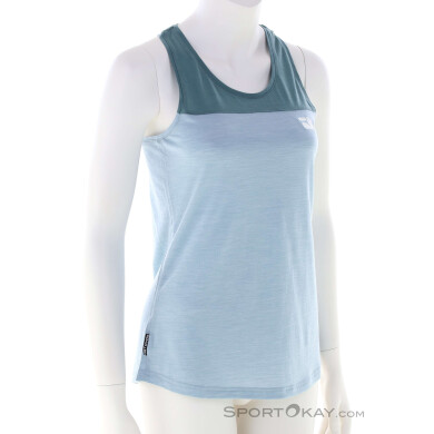 Ortovox 150 Cool Logo Top Damen Tanktop-Hell-Blau-L