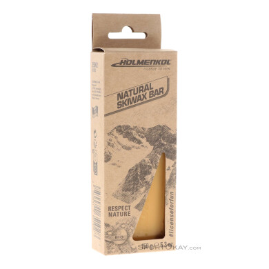 Holmenkol Natural Skiwax Bar 150g Heisswachs-Gelb-One Size