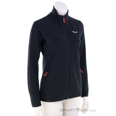 Salewa Puez Cammino Polarlite Damen Fleecejacke-Schwarz-38