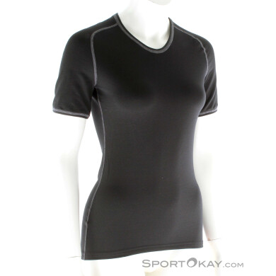 Löffler Shirt S/S Transtex Warm Damen Funktionsshirt-Schwarz-42