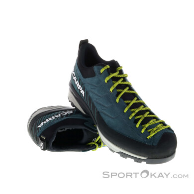 Scarpa Mescalito TRK Low GTX Herren Zustiegsschuhe Gore-Tex-Blau-43,5