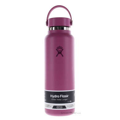 Hydro Flask 40oz Wide Mouth Flex Cap 1183ml Thermosflasche-Pink-Rosa-One Size