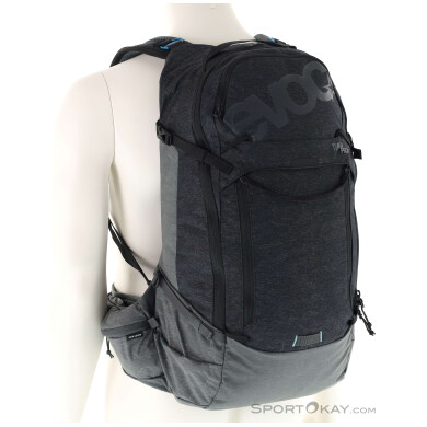 Evoc Trail Pro 26l Bikerucksack mit Protektor-Grau-S-M