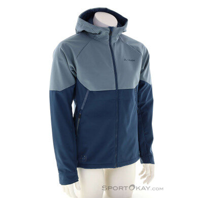 Vaude Quisma Softshell Herren Outdoorjacke-Blau-L