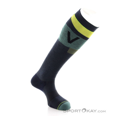 Ortovox Freeride Long Socks Cozy Herren Skisocken-Schwarz-39-41