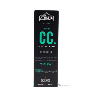 Muc Off Chamois 100ml Creme Pflegemittel-Schwarz-One Size