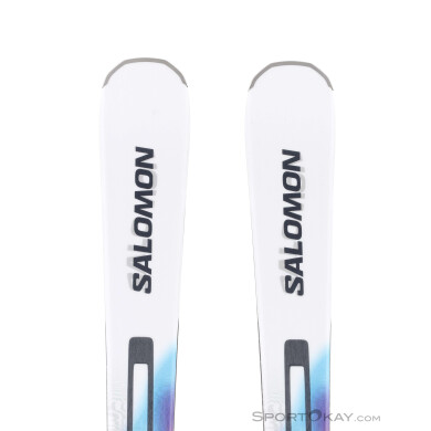 Salomon Addikt + MI12 GW Skiset 2026-Weiss-170