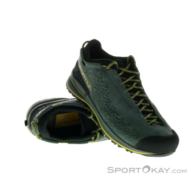 La Sportiva TX 2 Evo Leather Herren Zustiegsschuhe-Oliv-Dunkelgrün-43