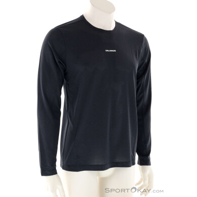 Salomon SHKout Core Herren Shirt-Schwarz-M