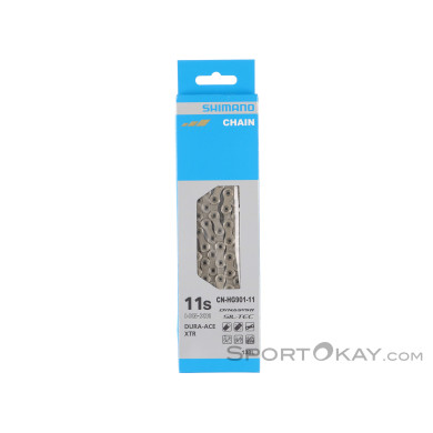 Shimano CN-HG901 11-fach 138GL E-Bike Kette-Grau-One Size