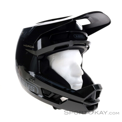 Abus HiDrop Fullface Helm-Schwarz-L
