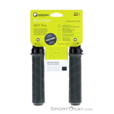 Ergon GD1 Factory Griffe-Schwarz-One Size