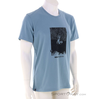 Wild Country Flow Herren T-Shirt-Blau-XXL