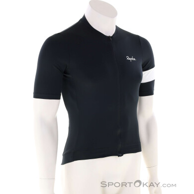 Rapha Core S/S Herren Bikeshirt-Schwarz-L