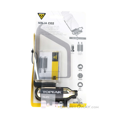 Topeak Ninja CO2 Minipumpe-Schwarz-One Size