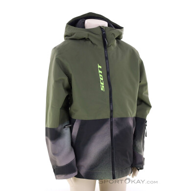 Scott Ultimate Dryo Kinder Skijacke-Grün-152