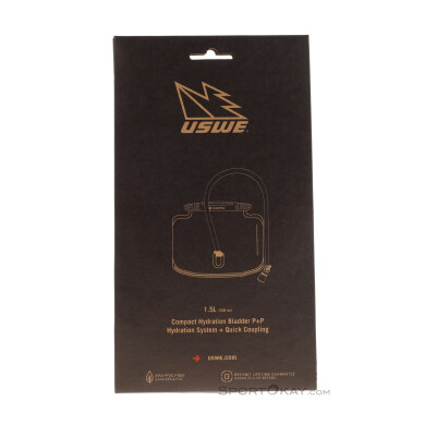 USWE Kompakt 1,5l Trinkblase-Transparent-1,5