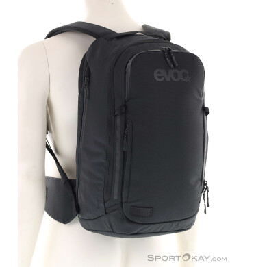 Evoc Commute Pro 22l Bikerucksack mit Protektor-Schwarz-S-M