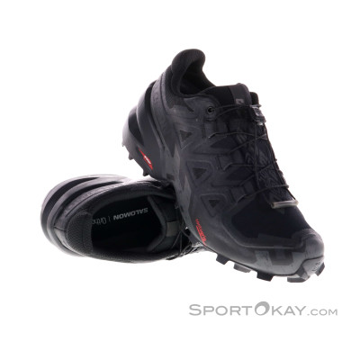 Salomon Speedcross 6 GTX Damen Traillaufschuhe Gore-Tex-Schwarz-6
