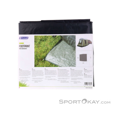 Outwell Dunecrest Zeltunterlage-Grau-One Size