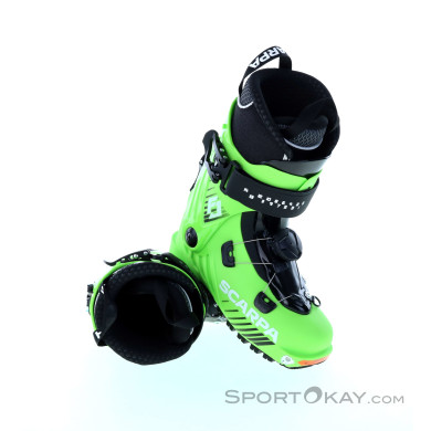 Scarpa F1 J Kinder Tourenschuhe-Hell-Grün-26