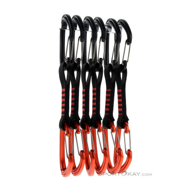 Black Diamond HotWire 12cm 6er Expressschlingen-Set-Rot-12