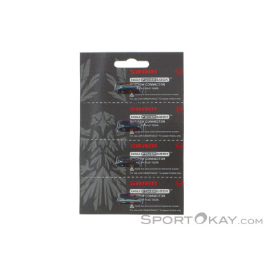 Sram PowerLock 4er Set 12-Fach Kettenschloss-Grau-One Size