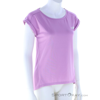 The North Face Tanken Damen T-Shirt-Lila-XS