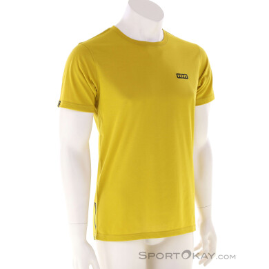 ION Logo DRI S/S Herren Bikeshirt-Gelb-M