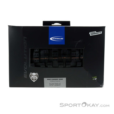 Schwalbe Eddy Current Rear Addix Soft Super Gravity Reifen-Schwarz-27,5x2,80