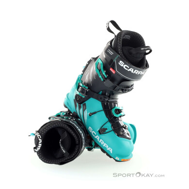 Scarpa Gea Damen Tourenschuhe-Blau-24,5
