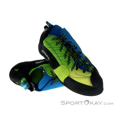 Scarpa Mago Kletterschuhe-Grün-35