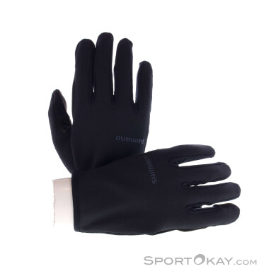 Shimano Light Thermal Bikehandschuhe-Schwarz-XXL