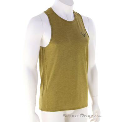 Dynafit Trail Herren Tanktop-Oliv-Dunkelgrün-M