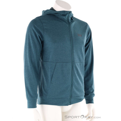 Helly Hansen HH Lifa Tech Lite Zip Hoodie Herren Sweater-Grün-M