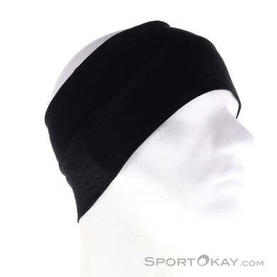 Jack Wolfskin Merino Headband Stirnband-Schwarz-One Size