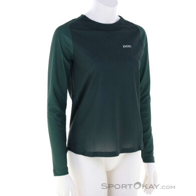 POC Motion Air L/S Damen Bikeshirt-Oliv-Dunkelgrün-S