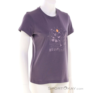 Helly Hansen Massif Graphic Damen T-Shirt-Lila-S