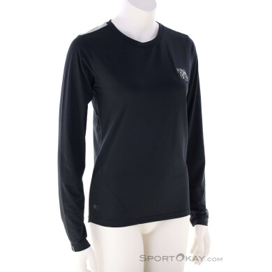 ION Seek AMP L/S Damen Bikeshirt-Schwarz-M