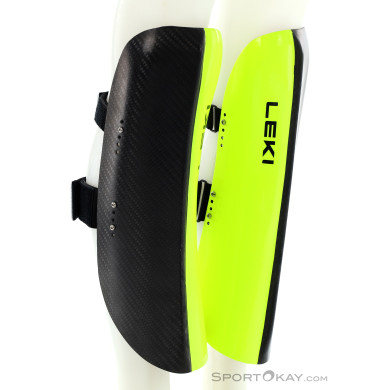 Leki Carbon Railroad Race 43cm Schienbeinprotektoren-Gelb-One Size