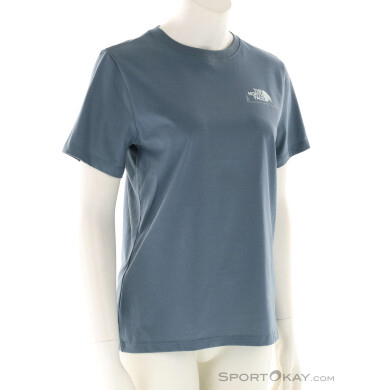 The North Face Monte Regular Graphic Damen T-Shirt-Blau-S