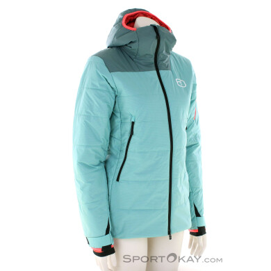 Ortovox Swisswool Zinal Damen Outdoorjacke-Türkis-L