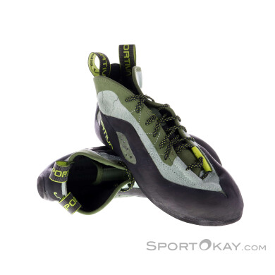 La Sportiva TC Pro Herren Kletterschuhe-Oliv-Dunkelgrün-41